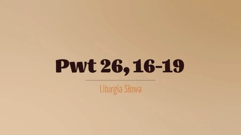 Kiedy jest pierwsze czytanie w kościele i dlaczego to ważne?