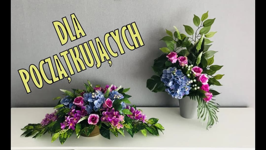 Jak zrobić stroik na cmentarz w doniczce, by uczcić bliskich