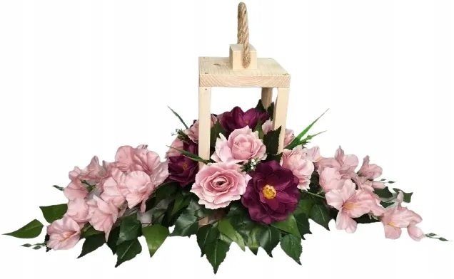 Jak zrobić lampion z kwiatami na cmentarz - proste i piękne pomysły