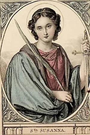 Kim była święta Zuzanna? Jej życie, kult i znaczenie w Kościele