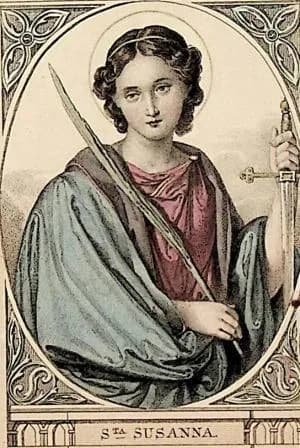 Kim była święta Zuzanna? Jej życie, kult i znaczenie w Kościele